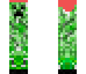 creeper with a hat