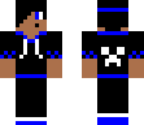 blue teenager