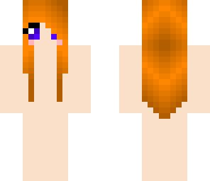 orange hair girl base