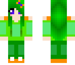 green girl