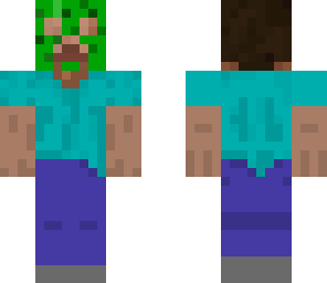 steav with creper mask