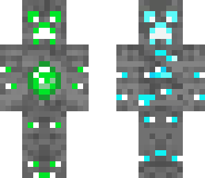 half emrald half dimond