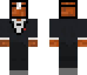 chest in tux