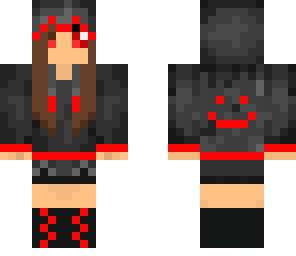 hoodie smile girl