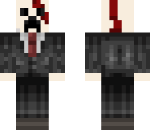 kratos in a suit