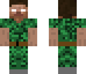 herobrine soldier steve