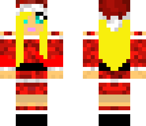 cute santa girl