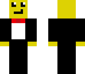 smiley in a tux