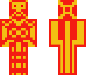 lava and fire man