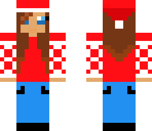 cute girl with christmas jumper