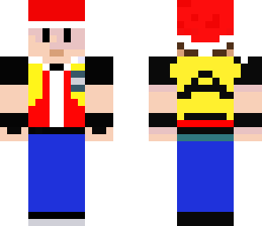 pokemon red trainer santa