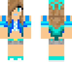 blue girl