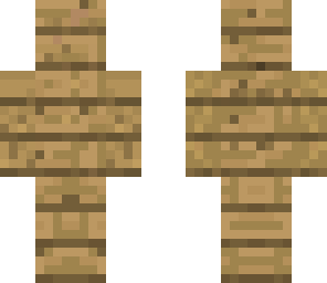 wooden plank skin