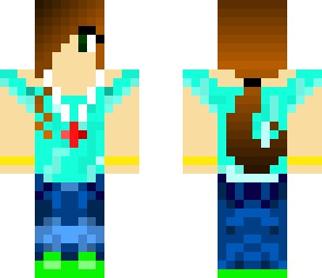 blue shirt