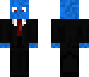 blue man