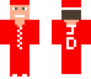 me as a minecraft skin christmas edition