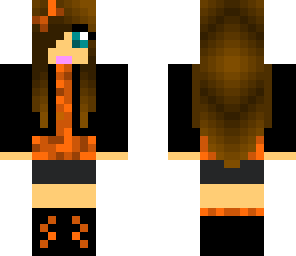 christmas orange girl