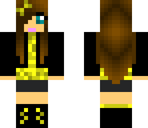 christmas yellow girl