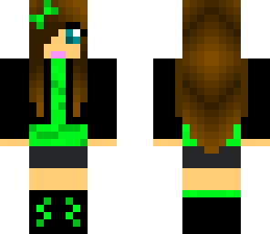 christmas green girl