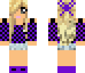awesome purple checkers