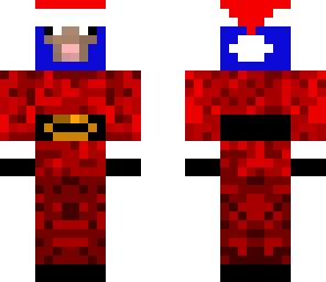 blue sheep santa