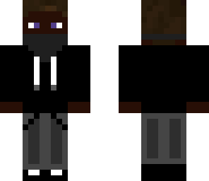 gray and black bandit