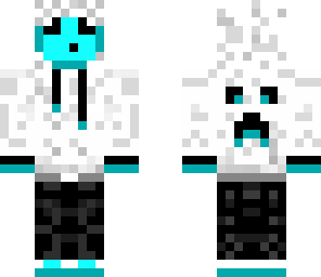 teal hooded slime