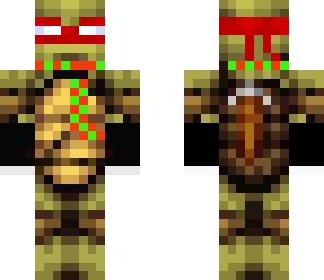 tmnt rapheal in the winter