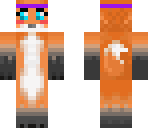 girl fox skin