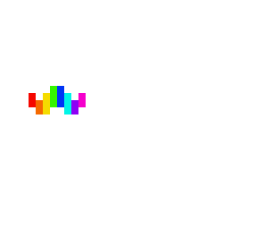 rainbow mustache
