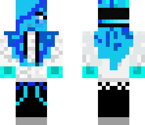 blue girl