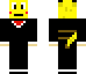 pikachu in a suit