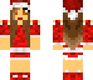 edited christmas girl