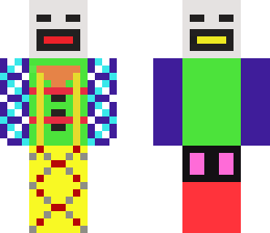 glitchy faces