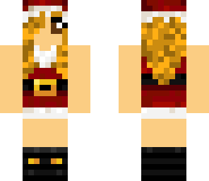 neon's santa girl