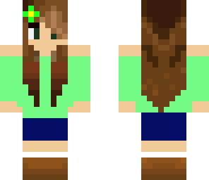 leaf brown hair
