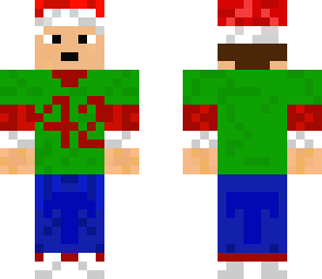 cameron christmas skin with hat