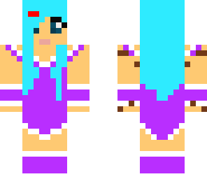 awesome blue haird ladygirl