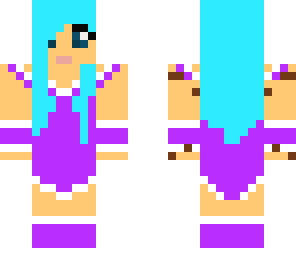 awesome blue haird ladygirl edited