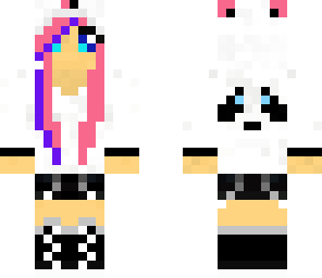 pink panda girl
