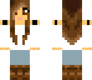 brown hair girl