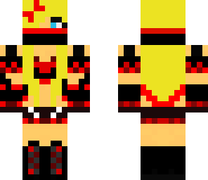 blond chick ninja