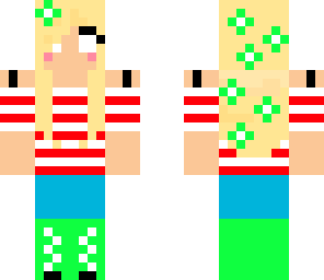herobrine christmas girl