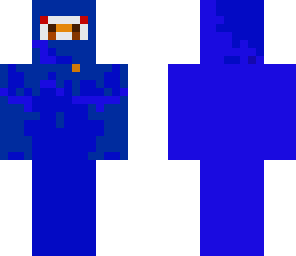 blue man
