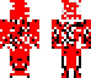 red per white