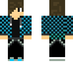teenager blue checkered update