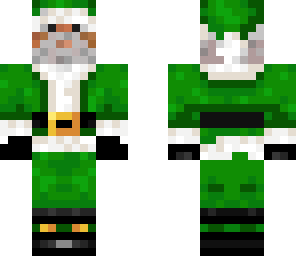 santa in green