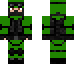 green swat outfit