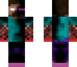 girl herobrine and enderman