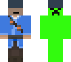 half soldier half creeper